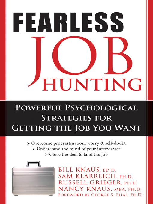 Title details for Fearless Job Hunting by William J. Knaus - Wait list